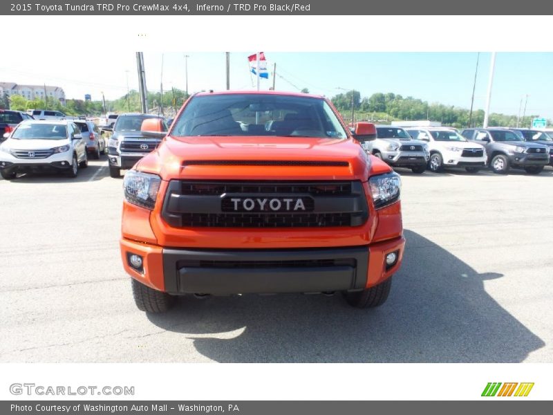 Inferno / TRD Pro Black/Red 2015 Toyota Tundra TRD Pro CrewMax 4x4