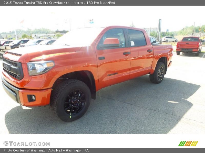 Inferno / TRD Pro Black/Red 2015 Toyota Tundra TRD Pro CrewMax 4x4