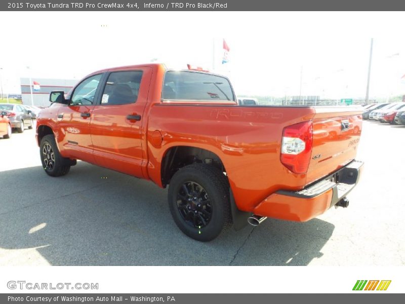 Inferno / TRD Pro Black/Red 2015 Toyota Tundra TRD Pro CrewMax 4x4
