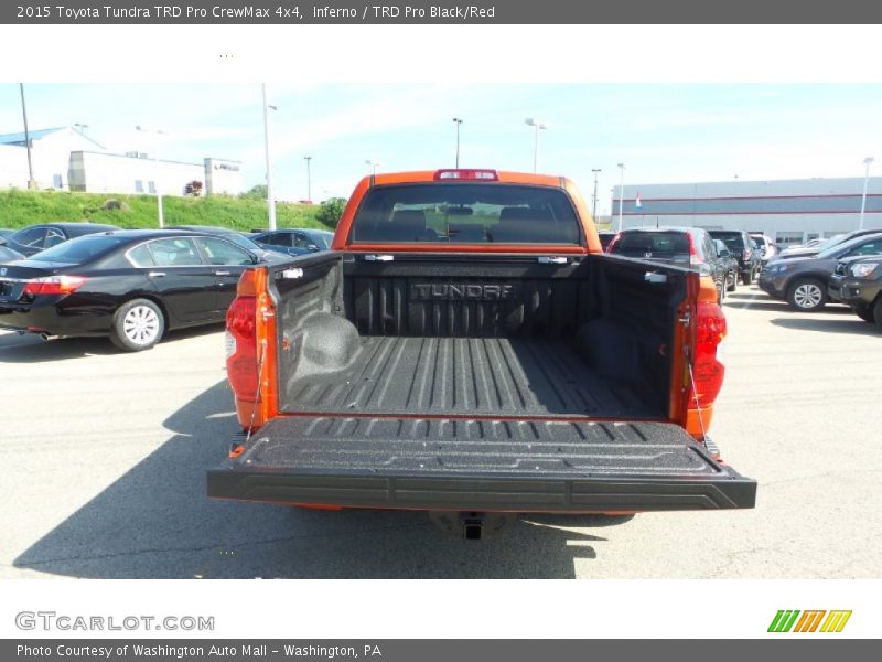 Inferno / TRD Pro Black/Red 2015 Toyota Tundra TRD Pro CrewMax 4x4