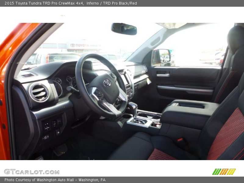 Inferno / TRD Pro Black/Red 2015 Toyota Tundra TRD Pro CrewMax 4x4