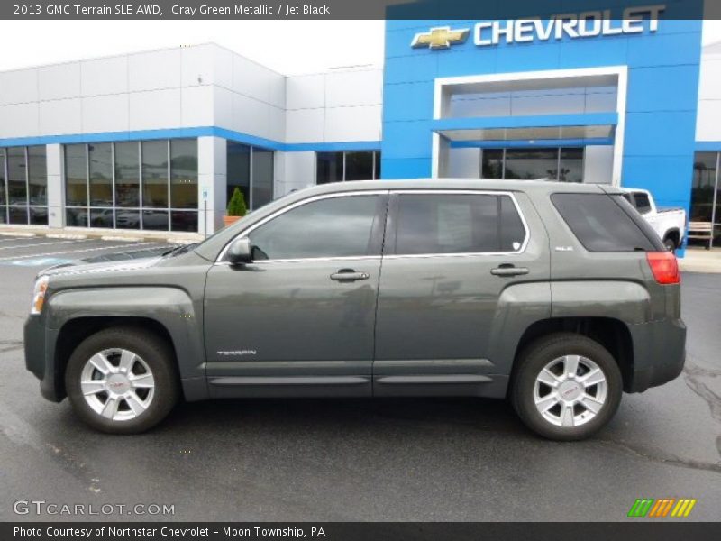  2013 Terrain SLE AWD Gray Green Metallic
