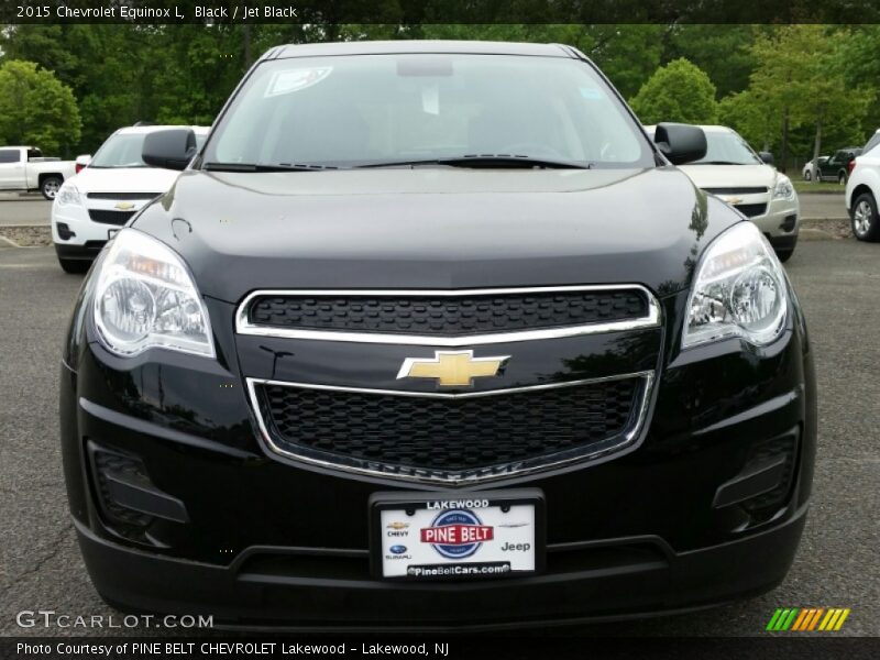 Black / Jet Black 2015 Chevrolet Equinox L