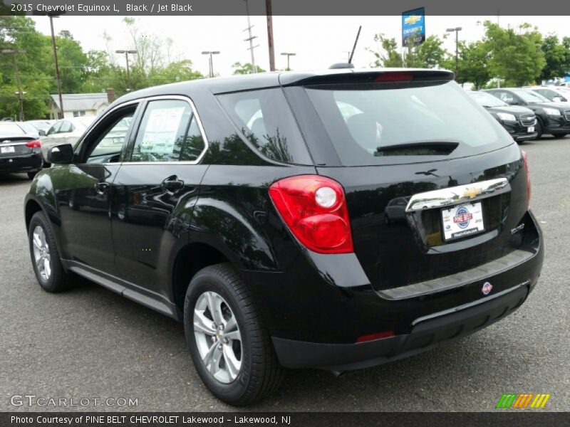 Black / Jet Black 2015 Chevrolet Equinox L