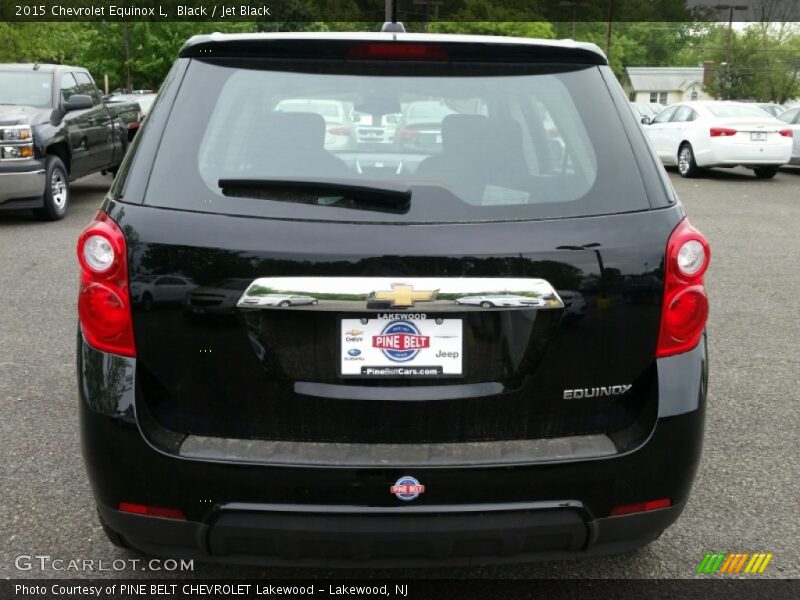 Black / Jet Black 2015 Chevrolet Equinox L