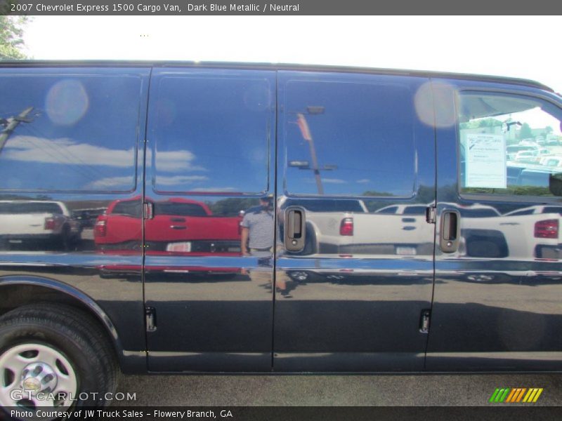 Dark Blue Metallic / Neutral 2007 Chevrolet Express 1500 Cargo Van