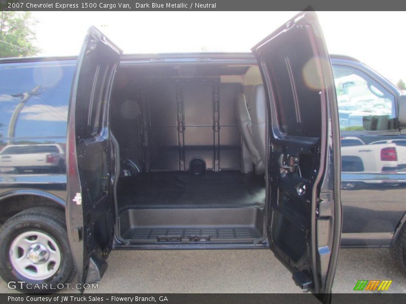 Dark Blue Metallic / Neutral 2007 Chevrolet Express 1500 Cargo Van