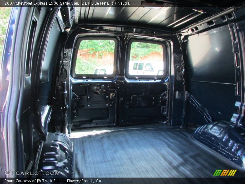 Dark Blue Metallic / Neutral 2007 Chevrolet Express 1500 Cargo Van