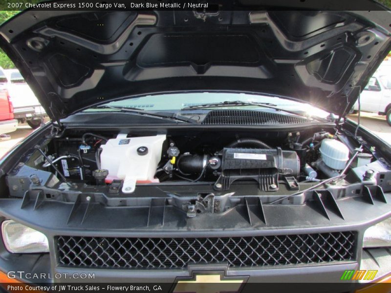 Dark Blue Metallic / Neutral 2007 Chevrolet Express 1500 Cargo Van