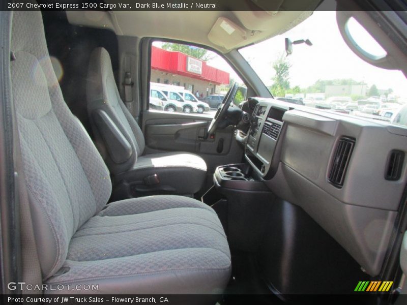 Dark Blue Metallic / Neutral 2007 Chevrolet Express 1500 Cargo Van