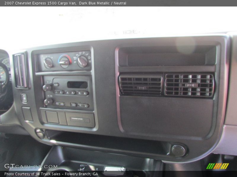 Dark Blue Metallic / Neutral 2007 Chevrolet Express 1500 Cargo Van