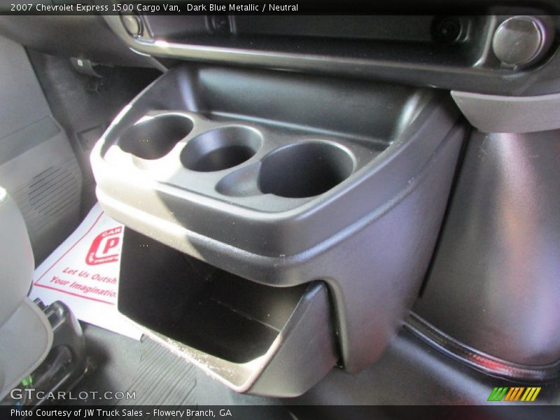 Dark Blue Metallic / Neutral 2007 Chevrolet Express 1500 Cargo Van