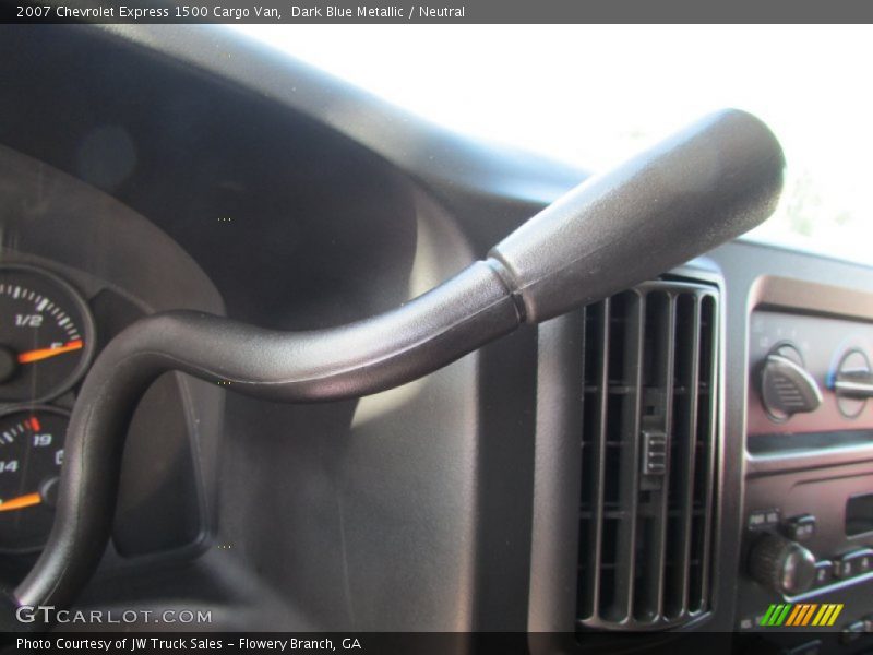 Dark Blue Metallic / Neutral 2007 Chevrolet Express 1500 Cargo Van