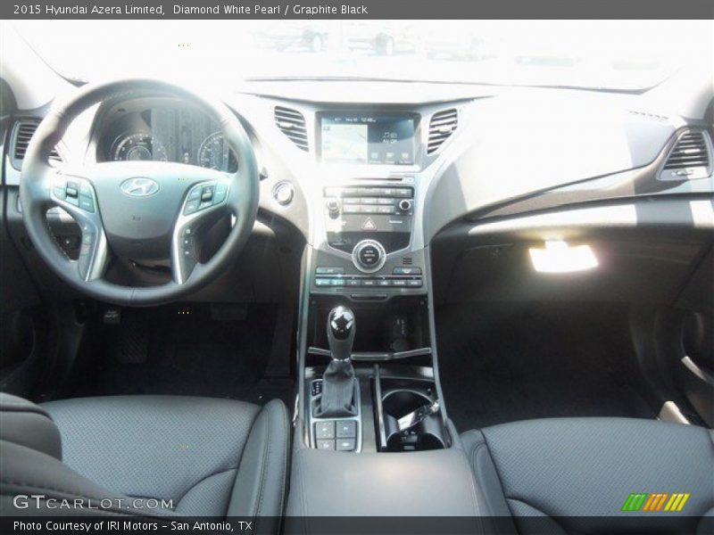 Diamond White Pearl / Graphite Black 2015 Hyundai Azera Limited