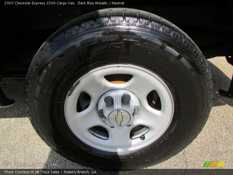 Dark Blue Metallic / Neutral 2007 Chevrolet Express 1500 Cargo Van