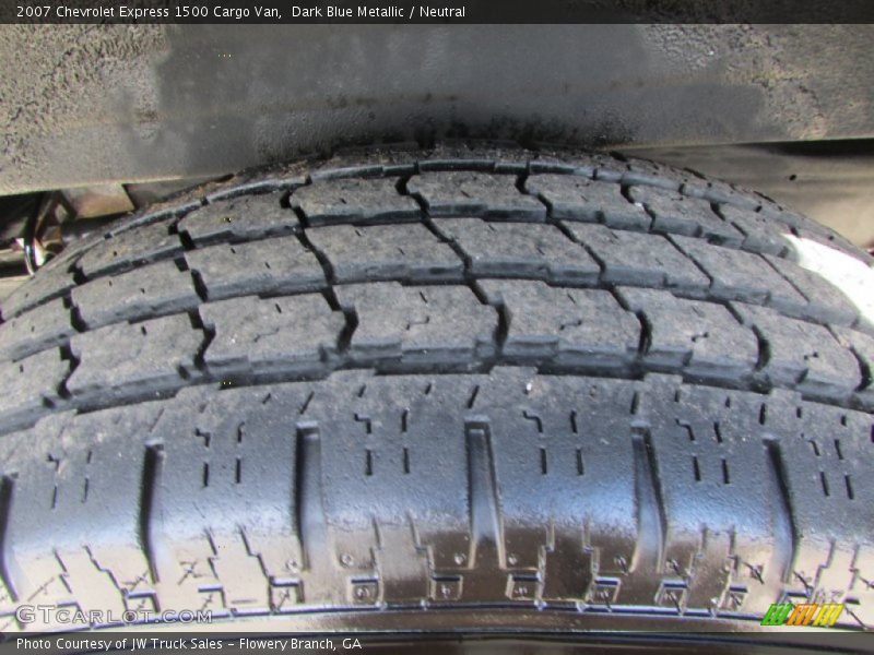 Dark Blue Metallic / Neutral 2007 Chevrolet Express 1500 Cargo Van