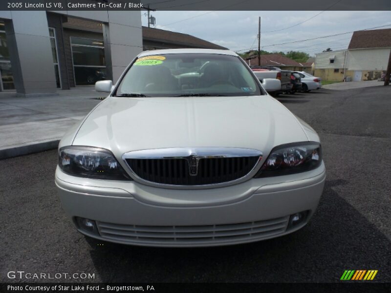 Cashmere Tri-Coat / Black 2005 Lincoln LS V8