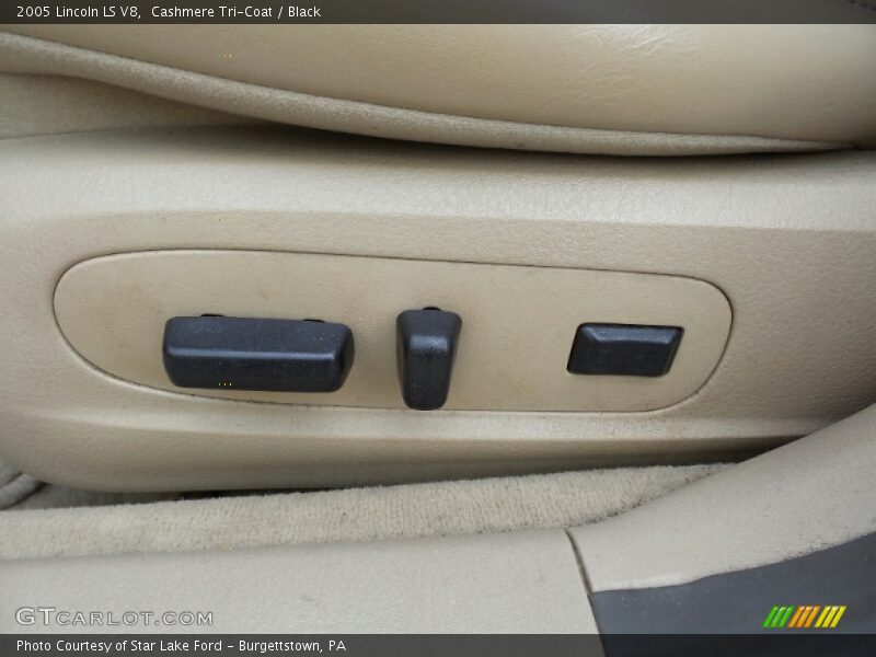 Cashmere Tri-Coat / Black 2005 Lincoln LS V8
