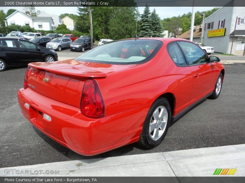 Sport Red Metallic / Gray 2006 Chevrolet Monte Carlo LT