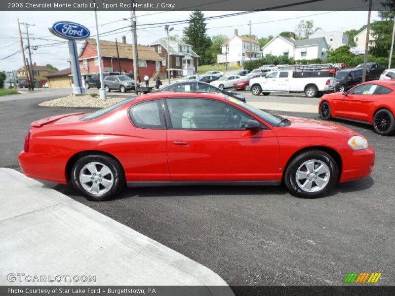 Sport Red Metallic / Gray 2006 Chevrolet Monte Carlo LT