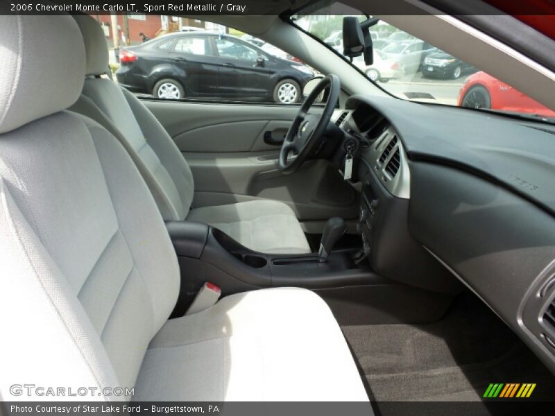 Sport Red Metallic / Gray 2006 Chevrolet Monte Carlo LT