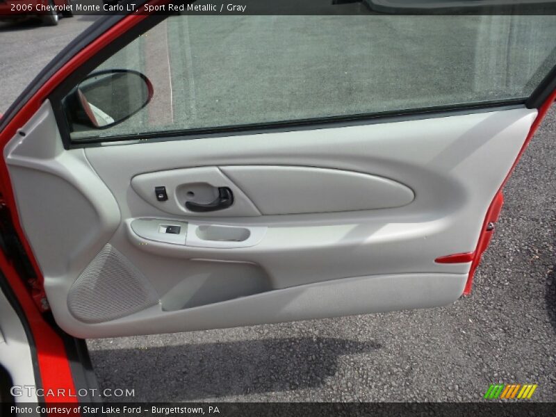 Sport Red Metallic / Gray 2006 Chevrolet Monte Carlo LT