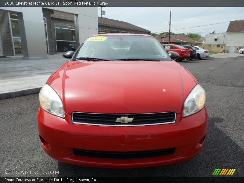 Sport Red Metallic / Gray 2006 Chevrolet Monte Carlo LT