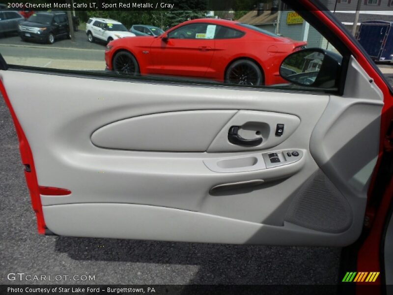 Sport Red Metallic / Gray 2006 Chevrolet Monte Carlo LT