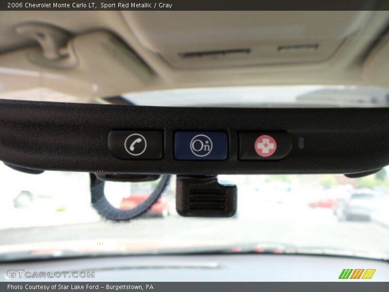 Sport Red Metallic / Gray 2006 Chevrolet Monte Carlo LT
