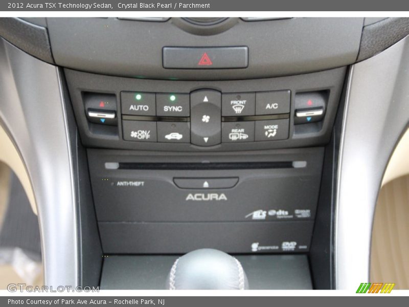 Crystal Black Pearl / Parchment 2012 Acura TSX Technology Sedan