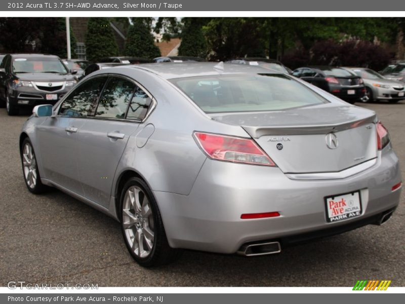 Silver Moon / Taupe 2012 Acura TL 3.7 SH-AWD Advance