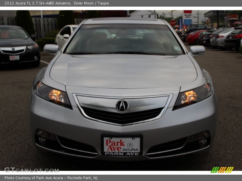 Silver Moon / Taupe 2012 Acura TL 3.7 SH-AWD Advance
