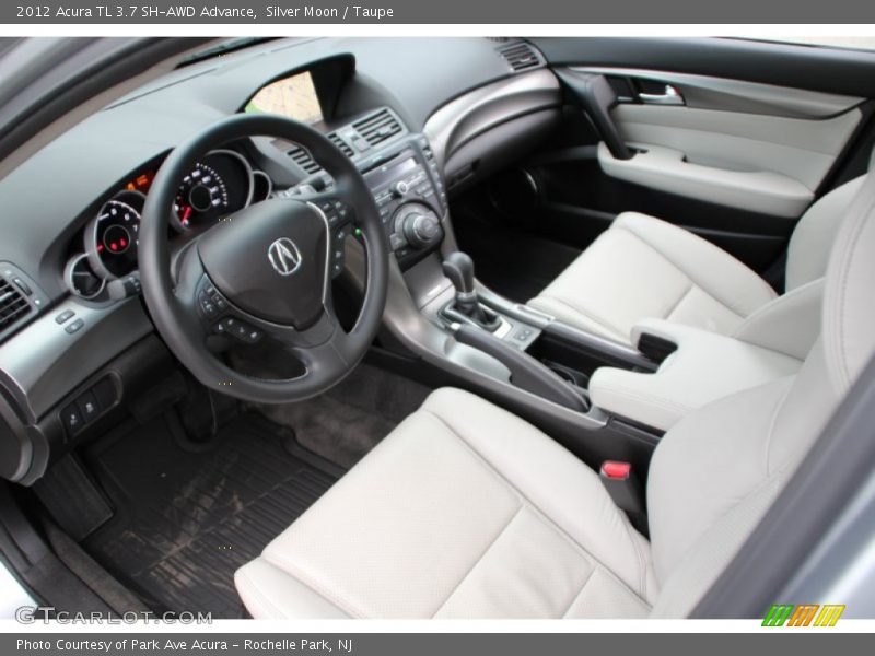 Silver Moon / Taupe 2012 Acura TL 3.7 SH-AWD Advance