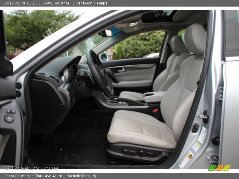 Silver Moon / Taupe 2012 Acura TL 3.7 SH-AWD Advance