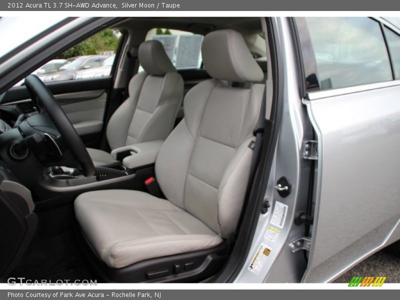 Silver Moon / Taupe 2012 Acura TL 3.7 SH-AWD Advance