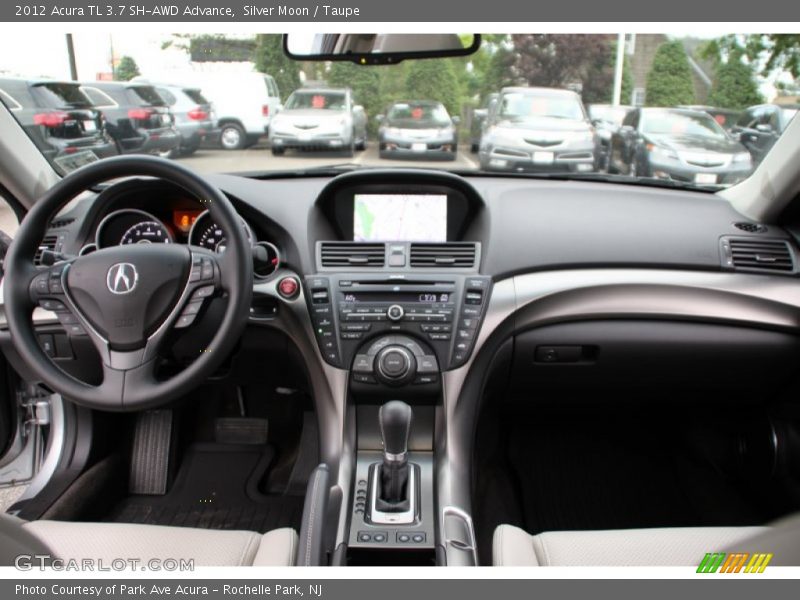 Silver Moon / Taupe 2012 Acura TL 3.7 SH-AWD Advance