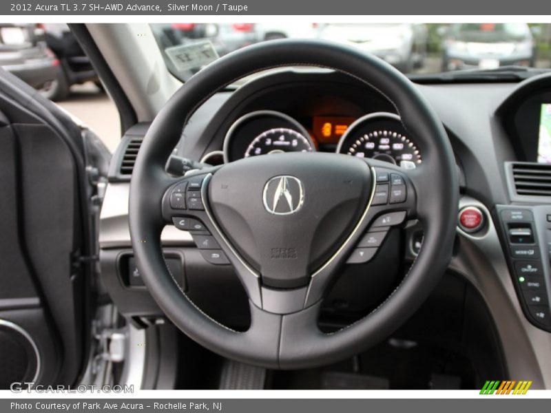 Silver Moon / Taupe 2012 Acura TL 3.7 SH-AWD Advance