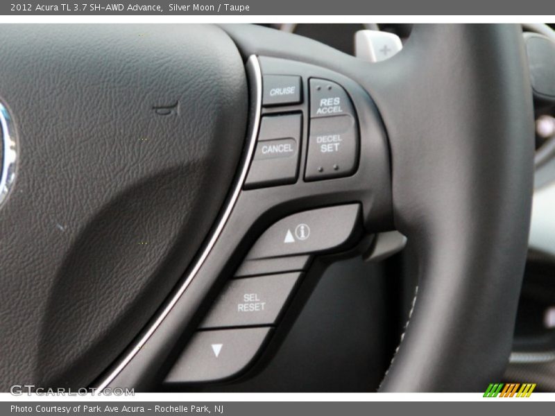 Silver Moon / Taupe 2012 Acura TL 3.7 SH-AWD Advance