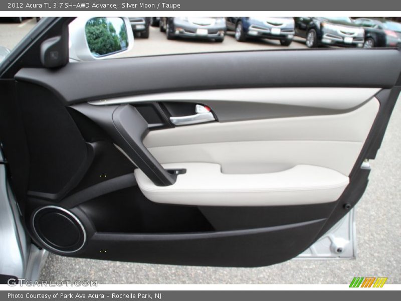 Silver Moon / Taupe 2012 Acura TL 3.7 SH-AWD Advance