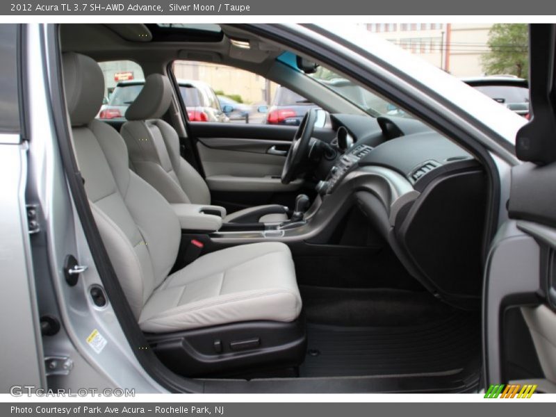 Silver Moon / Taupe 2012 Acura TL 3.7 SH-AWD Advance