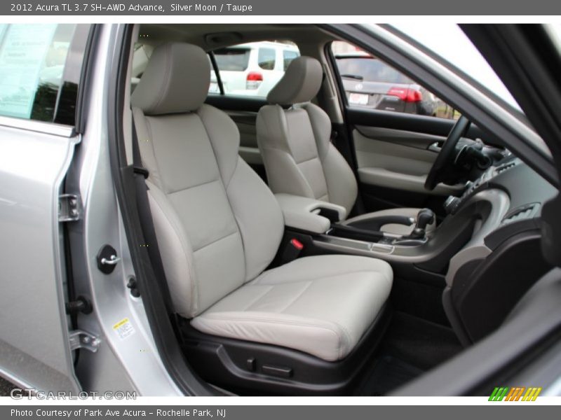 Silver Moon / Taupe 2012 Acura TL 3.7 SH-AWD Advance