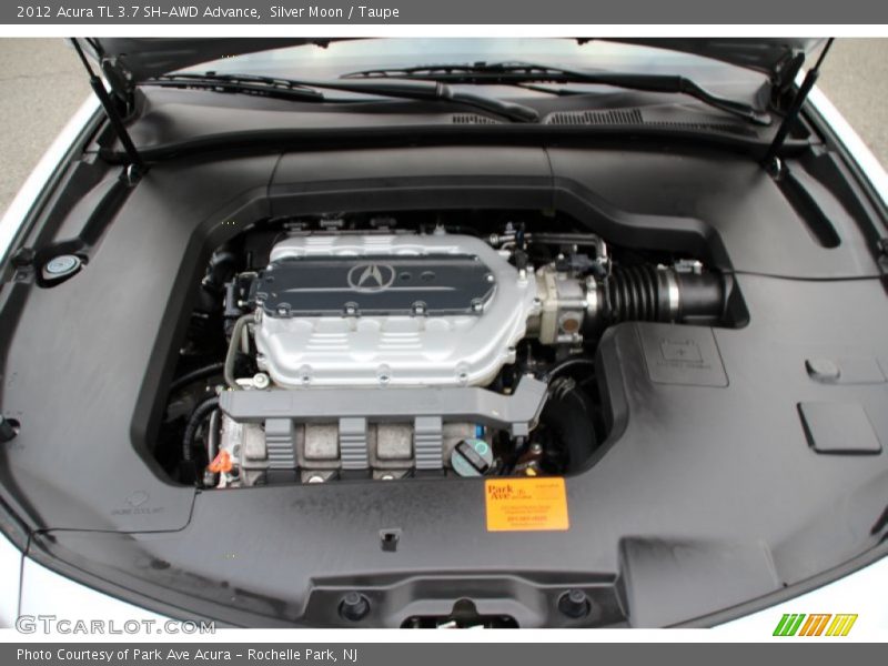 Silver Moon / Taupe 2012 Acura TL 3.7 SH-AWD Advance