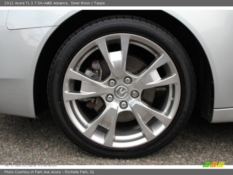 Silver Moon / Taupe 2012 Acura TL 3.7 SH-AWD Advance
