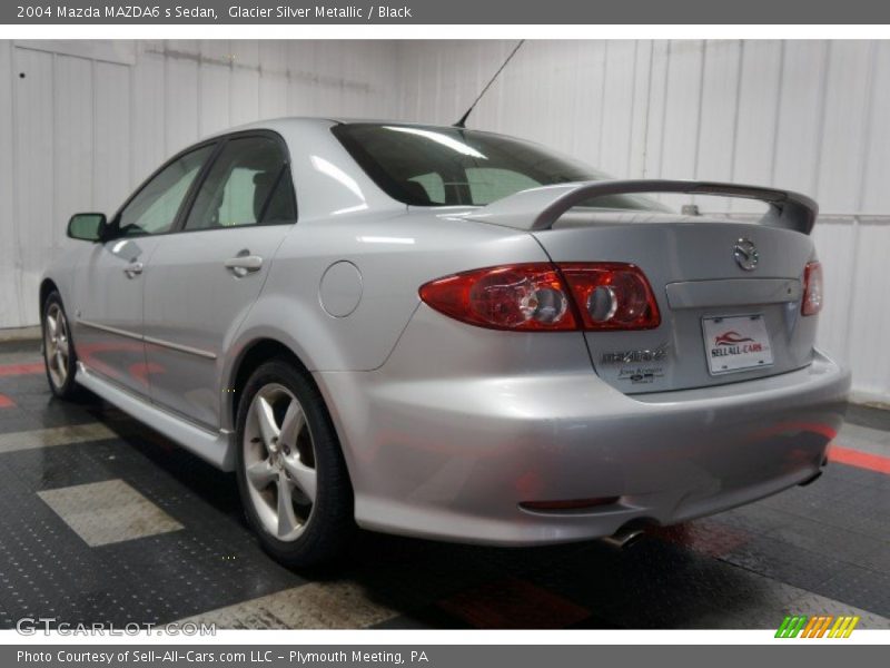 Glacier Silver Metallic / Black 2004 Mazda MAZDA6 s Sedan