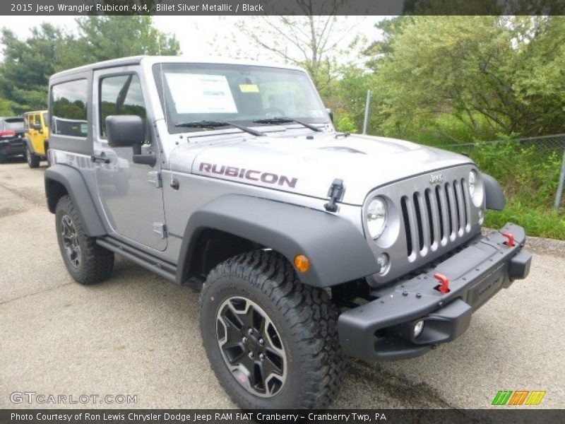 Front 3/4 View of 2015 Wrangler Rubicon 4x4