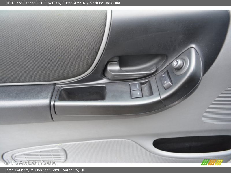 Silver Metallic / Medium Dark Flint 2011 Ford Ranger XLT SuperCab
