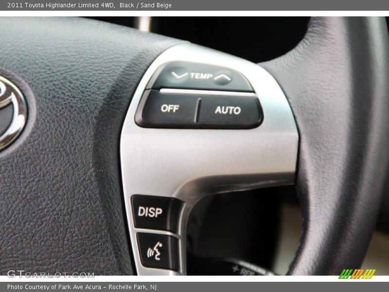 Black / Sand Beige 2011 Toyota Highlander Limited 4WD