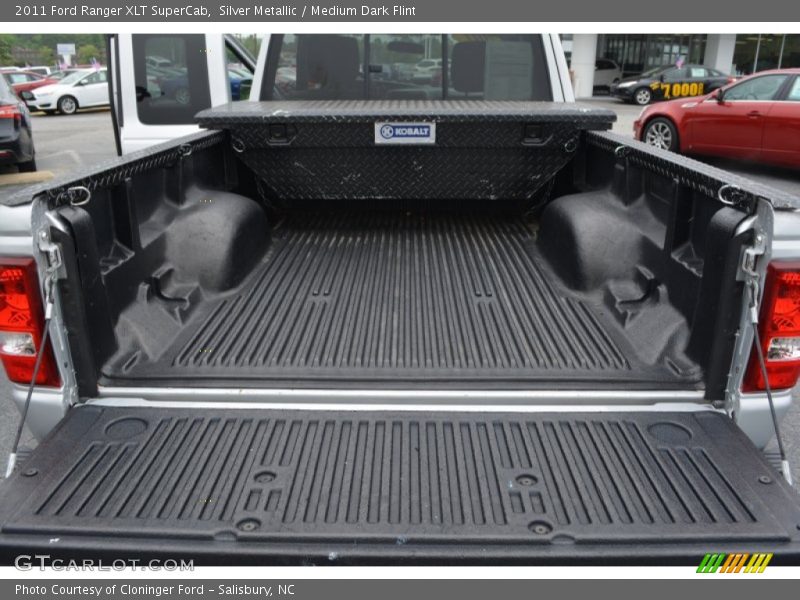 Silver Metallic / Medium Dark Flint 2011 Ford Ranger XLT SuperCab