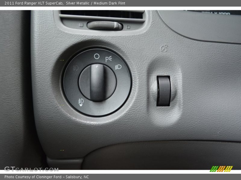 Silver Metallic / Medium Dark Flint 2011 Ford Ranger XLT SuperCab