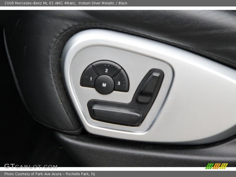 Iridium Silver Metallic / Black 2008 Mercedes-Benz ML 63 AMG 4Matic